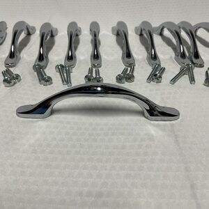 KBC Set of 11 Silver Cabinet Handles